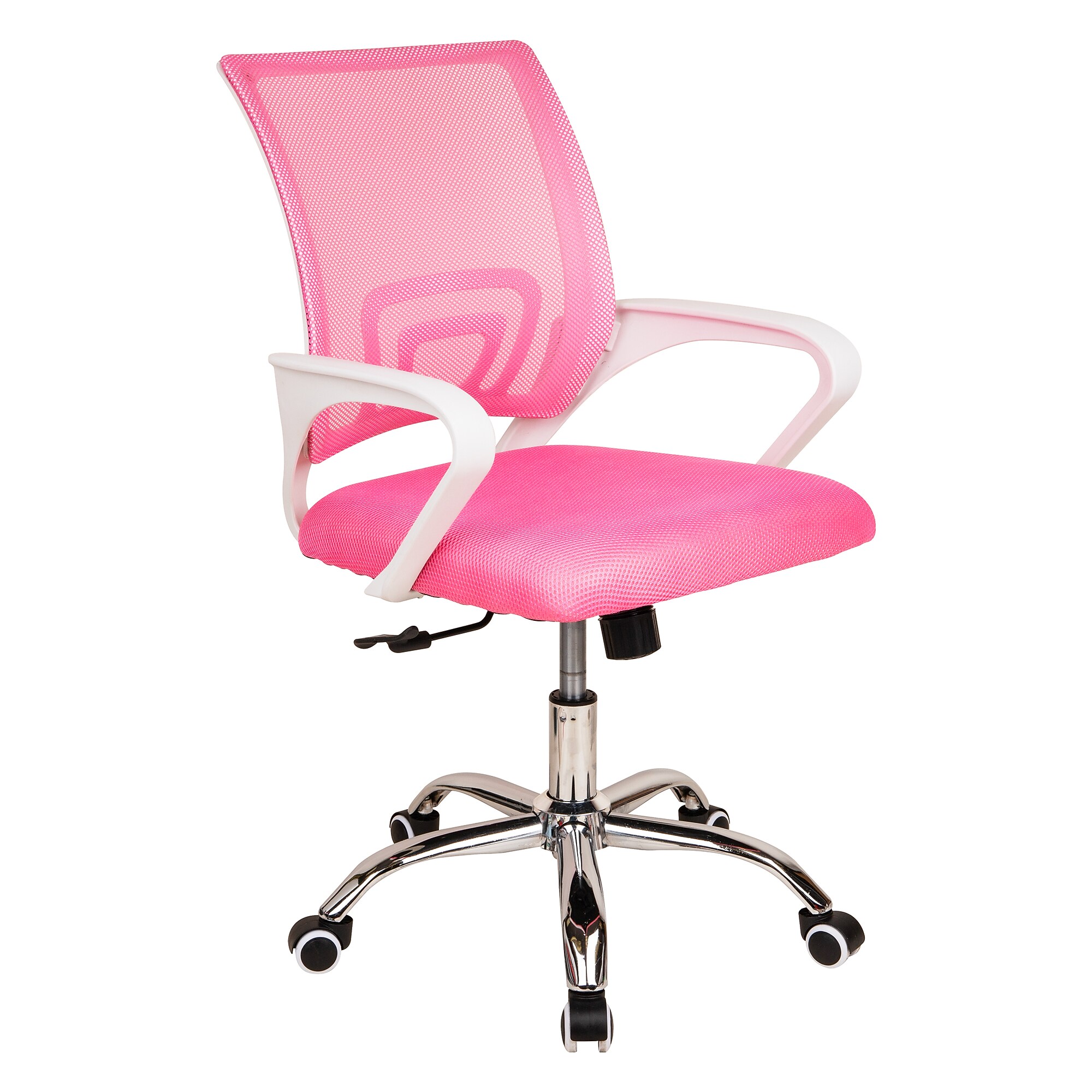 Mind Reader Ergonomic Mesh Swivel Computer and Desk Chair, Pink (OFFCHAIR-PNK) Sansujyuku sansujyuku.com