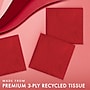 Creative Converting Touch of Color Beverage Napkin, 3-ply, Classic Red, 500 Napkins/Carton (571031B)~#|#~sp312605401_sc7