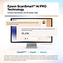 Epson RapidReceipt RR-620W Wireless Desktop Color Duplex Receipt and Document Scanner (B11B288203)~#|#~sp312778483_sc7