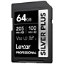 Lexar Professional Silver Plus 64GB SDXC Memory Card, Class 10, V30 (LSDSIPL064G-BNNNU)~#|#~sp312885777_sc7