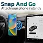Purely F40 Magnetic Car Phone Mount for Dashboard Screens up to 0.7", Adjustable Arm Holder, Black (PSHF40BK)~#|#~sp312885921_sc7