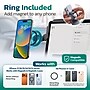 Purely F40 Magnetic Car Phone Mount for Dashboard Screens up to 0.7", Adjustable Arm Holder, Black (PSHF40BK)~#|#~sp312885924_sc7
