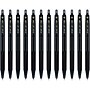 Pilot BP1-RT Retractable Ballpoint Pens, Medium Point, 1.0mm, Black Ink, Dozen (BPR--BLKM)~#|#~sp312923994_sc7