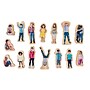 The Freckled Frog How Am I Feeling today Wooden People, Assorted Colors (CTUFF485)~#|#~sp312924104_sc7