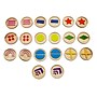 The Freckled Frog Let’s Feel Tactile Disks, Assorted Colors (CTUFF3021)~#|#~sp312924331_sc7