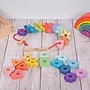 TickiT Rainbow Wooden Lacing Shapes, Assorted Colors (CTU73564)~#|#~sp312924412_sc7