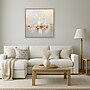 Amanti Art Gold Boats II by Lazar studio Framed Canvas Wall Art Print, 30"W x 30"H (A42678944018)~#|#~sp312925676_sc7