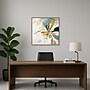 Amanti Art Blossom Abstract Dance II by Irena Orlov Framed Canvas Wall Art Print, 30"W x 30"H (A42678929262)~#|#~sp312925931_sc7