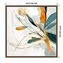 Amanti Art Blossom Abstract Dance I by Irena Orlov Framed Canvas Wall Art Print, 22"W x 22"H (A42678929259)~#|#~sp312926215_sc7