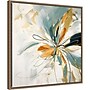 Amanti Art Blossom Abstract Dance II by Irena Orlov Framed Canvas Wall Art Print, 22"W x 22"H (A42678929261)~#|#~sp312926220_sc7
