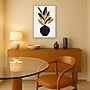 Amanti Art Beige Bouquet No 5 by Eins Kubistika Framed Canvas Wall Art Print, 23"W x 33"H (A42679049938)~#|#~sp312926241_sc7