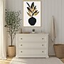 Amanti Art Beige Bouquet No 5 by Eins Kubistika Framed Canvas Wall Art Print, 23"W x 33"H (A42679049938)~#|#~sp312926242_sc7