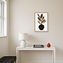 Amanti Art Beige Bouquet No 5 by Eins Kubistika Framed Canvas Wall Art Print, 16"W x 23"H (A42679049937)~#|#~sp312926266_sc7