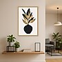 Amanti Art Beige Bouquet No 5 by Eins Kubistika Framed Canvas Wall Art Print, 16"W x 23"H (A42679049937)~#|#~sp312926267_sc7