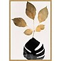 Amanti Art Beige Blossoms by Eins Kubistika Framed Canvas Wall Art Print, 23"W x 33"H (A42679049906)~#|#~sp312926311_sc7