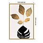 Amanti Art Beige Blossoms by Eins Kubistika Framed Canvas Wall Art Print, 23"W x 33"H (A42679049906)~#|#~sp312926315_sc7