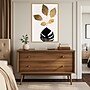 Amanti Art Beige Blossoms by Eins Kubistika Framed Canvas Wall Art Print, 23"W x 33"H (A42679049906)~#|#~sp312926317_sc7