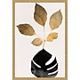 Amanti Art Beige Blossoms by Eins Kubistika Framed Canvas Wall Art Print, 16"W x 23"H (A42679049905)~#|#~sp312926319_sc7