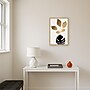 Amanti Art Beige Blossoms by Eins Kubistika Framed Canvas Wall Art Print, 16"W x 23"H (A42679049905)~#|#~sp312926325_sc7