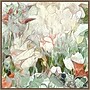 Amanti Art Flower Garden II by Steve Hunziker Framed Canvas Wall Art Print, 30"W x 30"H (A42678928740)~#|#~sp312926338_sc7