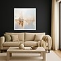 Amanti Art Gold Boats I by Lazar studio Framed Canvas Wall Art Print, 30"W x 30"H (A42678865991)~#|#~sp312926355_sc7