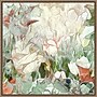 Amanti Art Flower Garden II by Steve Hunziker Framed Canvas Wall Art Print, 22"W x 22"H (A42678928739)~#|#~sp312926380_sc7