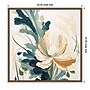 Amanti Art Floral Radiance I by Lazar studio Framed Canvas Wall Art Print, 22"W x 22"H (A42678865987)~#|#~sp312926414_sc7