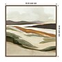 Amanti Art Fast Land by Jacob q Framed Canvas Wall Art Print, 30"W x 30"H (A42678770151)~#|#~sp312926422_sc7