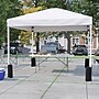 Flash Furniture Outdoor Bundle, Tailgate Tent Set, 2 Piece (JJGZ10PKG183ZWH)~#|#~sp312926837_sc7