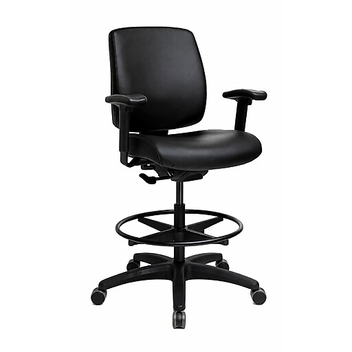 pedestal DAB brrrsos yokosquad着用　未使用 Tempur-Pedic Healthcare Vinyl Drafting Stool with Footrest and