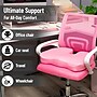Mind Reader Memory Foam Seat Cushion, Pink (SEATMESH-PNK)~#|#~sp312928015_sc7