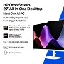 HP OmniStudio 27" All-in-One AI PC, AMD Ryzen AI 7 445, AMD Radeon 840M Graphics, 16GB RAM, 512GB SSD, Windows 11 Home~#|#~sp312982741_sc7