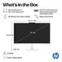 HP OmniStudio 27" All-in-One Desktop PC, Intel Core 5 120U, Intel Graphics, 8GB RAM, 512GB SSD, Windows 11 Home (D77SXAA#ABA)~#|#~sp312982838_sc7