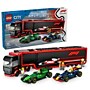 LEGO City F1 Truck with RB20 & AMR24 F1 Cars Toy Racing Transporter Set, 1086 Pieces ()~#|#~sp312988245_sc7
