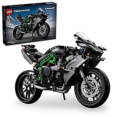 LEGO Technic Kawasaki Ninja H2R Motorcycle Set, 643 Pieces (42170