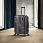 DUKAP ZAHAV 25.78" Hardside Suitcase, 4-Wheeled Spinner, TSA Checkpoint Friendly, Black (DKZAH00M-BLK)~#|#~sp312989301_sc7