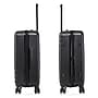 DUKAP ZAHAV 25.78" Hardside Suitcase, 4-Wheeled Spinner, TSA Checkpoint Friendly, Black (DKZAH00M-BLK)~#|#~sp312989305_sc7