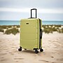 DUKAP Sense 28" Hardside Suitcase, 4-Wheeled Spinner, TSA Checkpoint Friendly, Green (DKSEN00L-GRN)~#|#~sp313046724_sc7