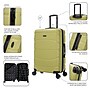 DUKAP Sense 28" Hardside Suitcase, 4-Wheeled Spinner, TSA Checkpoint Friendly, Green (DKSEN00L-GRN)~#|#~sp313046726_sc7
