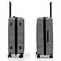 DUKAP RAV 3-Piece Hardside Spinner Luggage Set, TSA Checkpoint Friendly, Silver (DKRAVSML-SIL)~#|#~sp313046988_sc7