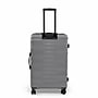 DUKAP RAV 3-Piece Hardside Spinner Luggage Set, TSA Checkpoint Friendly, Silver (DKRAVSML-SIL)~#|#~sp313046989_sc7