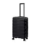 DUKAP RAV 25.59" Hardside Suitcase, 4-Wheeled Spinner, TSA Checkpoint Friendly, Black (DKRAV00M-BLK)~#|#~sp313047207_sc7