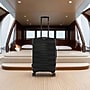 DUKAP RAV 25.59" Hardside Suitcase, 4-Wheeled Spinner, TSA Checkpoint Friendly, Black (DKRAV00M-BLK)~#|#~sp313047214_sc7