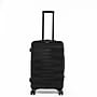 DUKAP RAV 25.59" Hardside Suitcase, 4-Wheeled Spinner, TSA Checkpoint Friendly, Black (DKRAV00M-BLK)~#|#~sp313047215_sc7