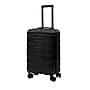 DUKAP RAV 2" Hardside Carry-On Suitcase, 4-Wheeled Spinner, TSA Checkpoint Friendly, Black (DKRAV00S-BLK)~#|#~sp313047332_sc7