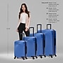 DUKAP Inception 4-Piece Hardside Spinner Carry-On Luggage Set, TSA Checkpoint Friendly, Blue (DKINCSMLXL-BLU)~#|#~sp313049239_sc7