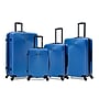 DUKAP Inception 4-Piece Hardside Spinner Carry-On Luggage Set, TSA Checkpoint Friendly, Blue (DKINCSMLXL-BLU)~#|#~sp313049246_sc7