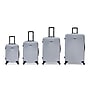 DUKAP Inception 4-Piece Hardside Spinner Carry-On Luggage Set, TSA Checkpoint Friendly (DKINCSMLXL-SIL)~#|#~sp313049269_sc7