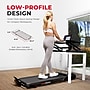 Sunny Health & Fitness Pacer Smart Compact Auto Incline Treadpad Treadmill, Black/Red (SF-T722076)~#|#~sp313051059_sc7