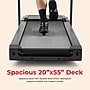 Sunny Health & Fitness Excel Smart Incline/Decline 20” Deck Treadmill, Black/Red (SF-T723017)~#|#~sp313051070_sc7